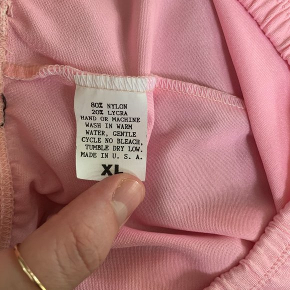 SOLDVintage California Beach Style pink bike short - Picture 5 of 7